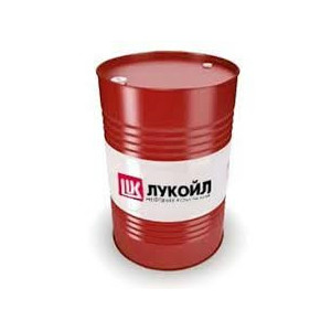 Красно-белая бочка Лукойл для топлива